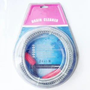 5M 16Feet Snake Spring Pipe Rod Sink Drain Cleaner Wire
