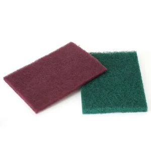 6*9 4.5*9inch Aluminum Oxide Red Green Grey Scouring Pad Washing Raw Material Scouring Pad Aluminum Oxide