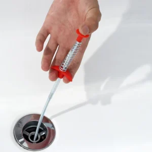 60/90/160cm Drain Cleaner Sticks Clog Remover Cleaning Tools Sewer Cleaning Brush Pipe Dredging Tools for Bathroom Kitchen Sink