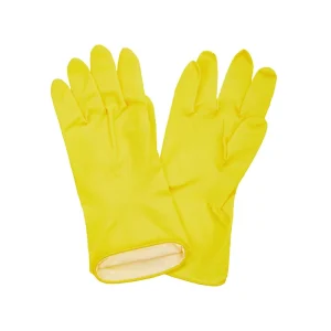 60g Custom Rubber Coated Gloves for Kitchen Dish Washing Reusable Household Latex Gloves