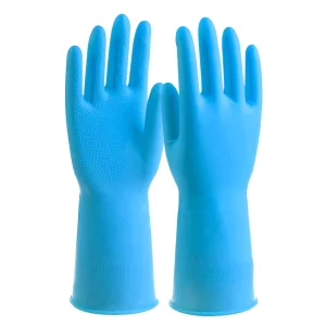 60g Kitchen Washing Cleaning Household Smooth Lined Gloves Safety Rubber Latex Gloves
