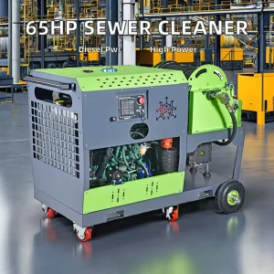 65Hp High Pressure Jet Sewer Cleaning Washer Drain Cleaner Tool Machine for Commercial Engineering Project