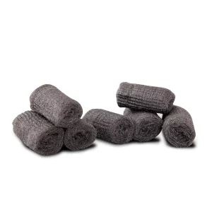 6g*12pcs pack Kitchen Cleaning 0000#000#00#0#1#2#3#4# Steel Wool Scouring Pad Sponge in Steel Wire Wool