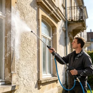 7 8 10M High Stiffness Carbon Fiber Telescopic Washer Rod Tool for Facade Washing Liquid Spraying and Outdoor Surface Flushing