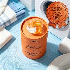 72 Hours Long Lasting Luxury Laundry Pods Perfume Scent No Phosphorus No Fluorescent Agent No Residue Sensitive Skin Daily Wear