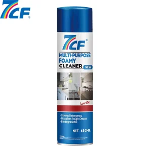 7CF Car Care Chemicals Car Interior Seat Foam Cleaner Auto Leather Clean Car Dashboard Cleaner Spray