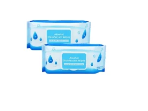 80 Count Alcohol Wipes Large Package Extra Thick For Home And Outdoor Cleaning Disinfection And Stain Removal