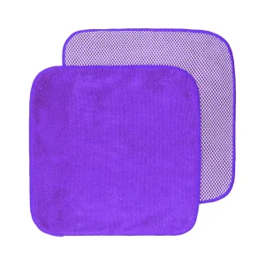 80% Polyester 20% Polyamide Multifunctional Microfiber Car Towel Plain Style Absorbent for Drying and Cleaning in Kitchen Use