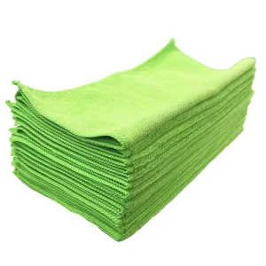 80% Polyester 40x40cm Polyamide Microfiber Warp Knitted Eco-Friendly Car Kitchen Drying Towel Vehicle Polishing Cleaning Free
