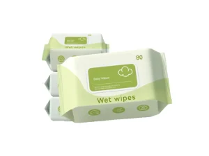 80 Sheet Large Pack of Thickened Baby Wipes Family Size Pearl Texture Baby Hand and Mouth Wipes Children’s Household Wipes