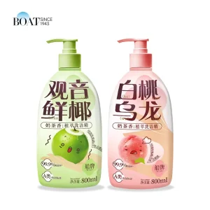 800ml Milk Tea Dishwashing Dish Soap Liquid Eco friendly Detergent Cleaner Gel Dish Detergent Washing Liquid