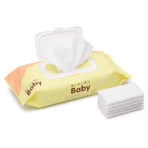 80PCS Bags OEM Disposable Baby Wipes Organic Baby Wipes Natural Material Baby Wet Wipes