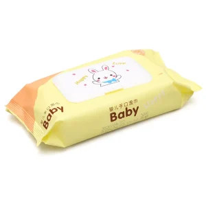 80pcs Biodegradable Baby Wipes High Quality Super Soft Pure Water Cleansing Wipes for Kids