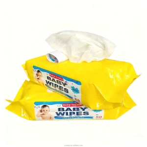 80pcs Pack Soft Fragrance Pure Water Eco Friendly Wet Wipes for Baby Daily Cleansing