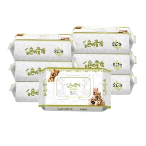 80pcs Wet Baby Wipes Extra Soft Paper 15x18cm Children’s Tissue Cleansing Towel China