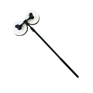 8m Extendable Double head Solar Panel Cleaning Brush Lithium Battery & Plug Dual Power Supports Dry and Wet Cleaning