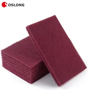 9” X 6” Scouring Pad Customizable Automotive Surface Preparation Nylon Kitchen Scouring Scuff Pad for Polishing Grinding