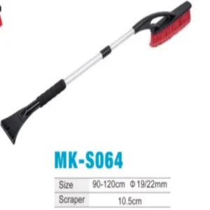90 120cm Extra Long Telescopic Car Snow Brush With 10.5cm Ice Scraper Long Reach Pickup SUV Windshield Snow Removal Winter Tool