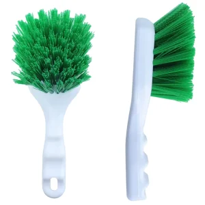 9inch PP Soft Bristle Car Wheel Brush Long Lasting Tire Rim Cleaning Brushes Detailing Brushes for Engine Grills Factory Direct