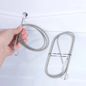A2502 Household Refrigerator Brush Tool Freeze Drain Hole Wire Cleaner Clog Remover Cleaning Pipeline Dredge Tools