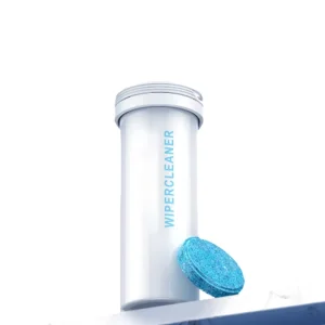 AJYF Glass Cleaner Effervescent Tablets Compact Pills Glass Water Solid Wiper Window Cleaner With Bottle Packaging
