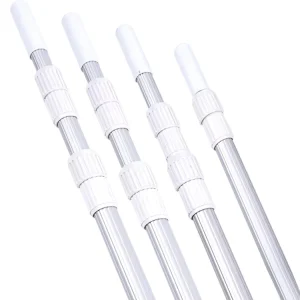 Adjustable 1 M Aluminum Telescopic Pole with Plastic Accessory Tool