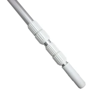 Adjustable Blue Anodized Step Up Pole 4 to 12 Foot Three Section Aluminum Pool Telescopic Pole Accessories