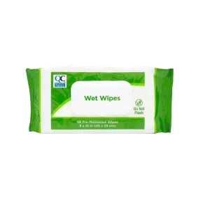Adult Patient Intimate Extra Soft Non-Woven Feminine Flushable Wet Wipes with Custom Logo and Private Label