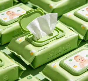 Alcohol 80 Pcs Gentle Infant Wipes Unscented Soft Daily Baby Skin Cleansing