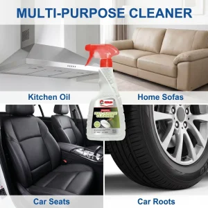 All Purpose Cleaner Spray Plant Limonene Heavy Oil Dirt Remover Neutral Foam Degreaser Car Kitchen Sofa Leather