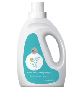 All Purpose Eco Friendly Orange Flower Fragrance Laundry Liquid Detergent for Apparel 2KG
