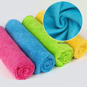 All Purpose Microfiber Cleaning Rags Soft Absorbent for Home Kitchen Use