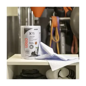 All Purpose Nonwoven Reusable Cleaning Cloth X75 Panos De Limpieza Industrial Wipes Shop Towel Roll