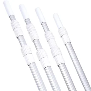 Aluminium Adjustable Telescopic Pool Cleaning Poles Swimming Pool Accessories Cleaning Tool