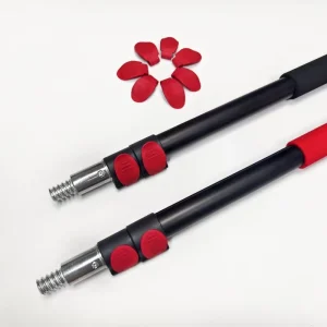 Aluminum Alloy Telescopic Rod Multi Purpose Lightweight Extendable Pole for Window Cleaning