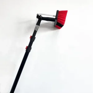 Aluminum Water Fed Brush Telescopic Pole Cleaning Tools Customized Length Tool Handle for Solar Panel Cleaning