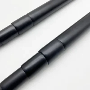 Anodized Black Hollow Inside Aluminum Telescopic Pole