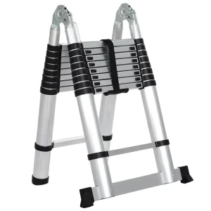 Anta Commercial Quality 150kg Capacity Modern Aluminum Alloy Telescopic Combination Ladders Multipurpose Folding Design CE