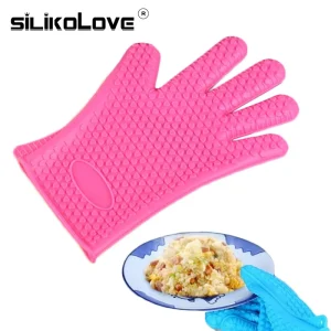 Anti-dirty Hands Anti-hot Household Gloves Waterproof Kitchen Clean Silicone Rubber Gloves