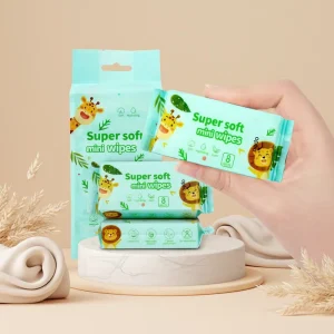 Antibacterial Baby Wipes Gentle Cleansing Anti Rash Skin Care Wipes for Infants
