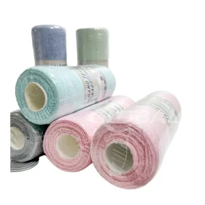 Antibacterial Microfiber Towel Roll Household Cleaning Products Absorbent Oil Dirt Removal Dishrags Microfiber Cloths