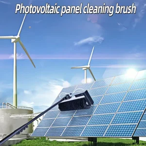 Auto Water Spray Telescopic Cleaning Roller Brush 3.5m 5.5m 7.5m for Window Glass Solar Panels Cleaning Tools
