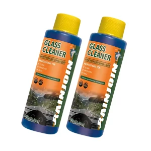 Auto Windshield Glass Cleaner 100ml Concentrated 2 In1 Anti Fog Rain Repellent Windshield Cleaning Liquid 1 7