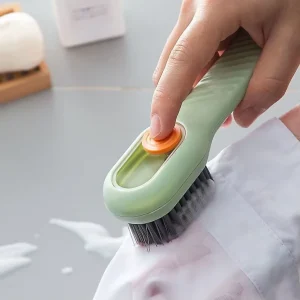 Automatic Liquid Soap Dispenser Brushes Household Multi purpose Kitchen Laundry Cleaning Brushes for Clothes and Shoe Brushes