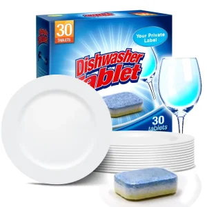 Automatic Machine Production Eco Friendly Dishwasher Dishwashing Tablets