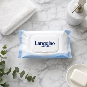 B2B Bulk Supply Eco Friendly Non scented Chemical Free High Moisture Toilet Paper Cleansing Wipes Household Use School