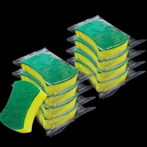 BONNO High Quality Kitchen Cleaning Sponge Non Scratch Dishes Scouring Pad Individually Wrapped Sponges Supplier