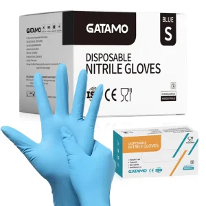 BSN006 China High Quality 4mil Nitrile Gloves Powder Free Food Grade Gatamo Nitrile Examination Gloves Guantes De Nitrilo
