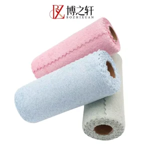 BZX Anti Germ Kitchen Towels High Absorbency for Dish Drying & Surface Cleaning