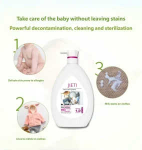 Baby Laundry Detergent Disposable Eco Friendly Gentle Plant Based Formula Fruity Fragrance No Fluorescent Agents No Phosphates